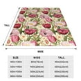 thumbnail image 3 of Sikiie Tulips Flowers Ultra-Soft Micro flannel Blanket Luxury All Seasons Warm Blanket for Bedding Sofa and Travel (4 sizes)-40"x30", 3 of 7