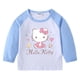 thumbnail image 3 of Camiseta de algodón de Hello Kitty para chico de otoño, camiseta de manga larga con cuello redondo y dibujos animados, ropa para niños y niñas, 3 of 4