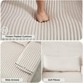 thumbnail image 4 of Boneless Chair for Small Space Corduroy Cloud Chair Foam Couch with Wide Armrest Comfy Reading Single Sofa Chairs for Living Room, 4 of 7
