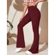 thumbnail image 1 of Pantalones de yoga de cintura alta con colgante, pantalones deportivos de punto informales de verano para mujeres europeas y americanas, 1 of 6