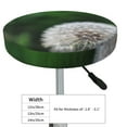 thumbnail image 4 of Fotbe Dandelion Stool Covers Round,Waterproof Round Bar Stool Covers Bar Chair Covers Washable Stool Cushion Slipcover for 12-14 Inch Chair-, 4 of 7