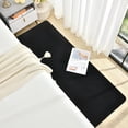 thumbnail image 4 of Alfombra Runner B BENRON Soft para dormitorio, 60 x 180 cm, color negro, 4 of 6