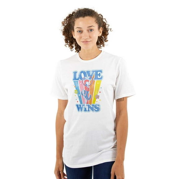 Retro Popeye Olives Love Wins Women's Graphic T Shirt Tees Brisco Brands M