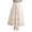 White, variant on Weebloom Long Skirts For Toddler Girls Tiered Summer Lace Skirt For Kids White Flowy Party Wear White 4-5 Years