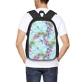 thumbnail image 5 of Balery Dragonfly Floral Backpack for Men and Women - Durable 600D Oxford Cloth -Large Capacity, Water-Resistant School, Travel, and Hiking Bag, 5 of 7