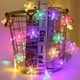 thumbnail image 4 of ZHAOCHENG Lámpara de hadas de nieve de 5 m, 50 unidades, cadena de luces LED alimentadas por batería, para dormitorio, ventana de Navidad (color), 4 of 4