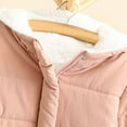 thumbnail image 5 of Fesfesfes Women Flannel Jacket Solid Warm Coat Hoodies Jacket Slim Winter Outwear Coats Tops With Pockets On Sale, 5 of 9