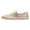Khaki, variant on GiLiling Men's Slip-On Shoes Canvas Upper Jute Trimmed Rubber Sole Casual Loafers Lightweight Footwear for Everyday Outdoor Walking
