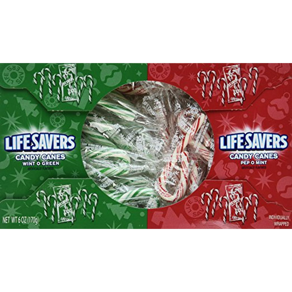 lifesavers-wintergreen-peppermint-mini-candy-canes-6-oz-walmart
