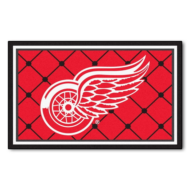 Nhl Detroit Red Wings 4 X6 Rug Nhl Detroit Red Wings 4 X6 Rug
