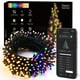 thumbnail image 1 of Guirnalda de luces navideñas inteligentes, encendidas, 20 m, 200 LED, que cambian de color, 1 of 7