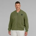 thumbnail image 4 of Men's J. Palmer Olive Detroit Lions Lightweight Cover-4 Tri-Blend Full-Zip Jacket, 4 of 5