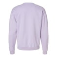 thumbnail image 2 of Hanes Mens Big ComfortWash Garment Dyed Fleece Sweatshirt, M, Future Lavender, 2 of 3