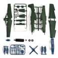 thumbnail image 2 of 1:48 escala Fighter Model Assembly Gift estar Verde Sunnimix Aeronave en miniatura, 2 of 4