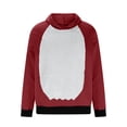 thumbnail image 3 of Ylhdenz Mens Christmas Hoodie Casual Long Sleeve Pullover Fashion Color Block Hoodies with Reindeer Antlers Comfy Fall Winter Holiday Party Outfit M, 3 of 8