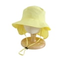 thumbnail image 5 of Byoo Boy Neck Flap Sun Protection Bucket Hat Wide Curved Brim Adjustable Fishing Camping Caps, 5 of 5