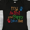 thumbnail image 4 of Inktastic Mimi and Pappy Love Me Boys or Girls Baby Bodysuit, 4 of 5