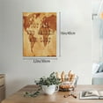 thumbnail image 2 of Xecao Not All Those Who Wander Are Lost2 for Ready-to-Hang Canvas Art 12x16 Inches - Waterproof HD Print Solid Wood Frame for Gifting,Vertical, 2 of 8