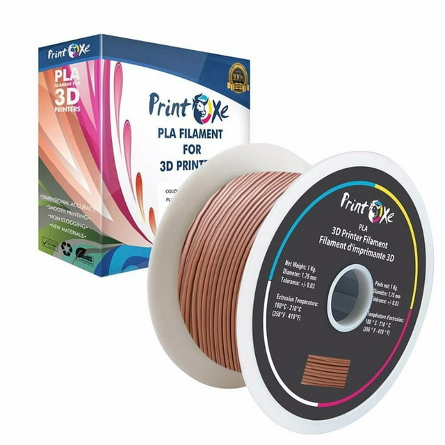 Coffee Colour PLA 3D Printer Filament 1.75-1Kg