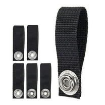 6 Pieces Hockey Helmet Chin Straps Detachable Helmet Chin Strap with Single Snap, Hockey Helmet Repair Accessories