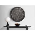 thumbnail image 2 of Monarch Specialties I 9025 Clocks, 30" Round, Large Oversized, Wall Clock, Brown, Transitional, 2 of 4