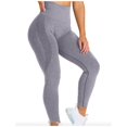 thumbnail image 1 of Gibobby Yoga pants mujer Pantalones de color de nieve sin costuras para mujer Pantalones de yoga sin costuras Jacquard Pantalones recortados de fitn(K,G), 1 of 4
