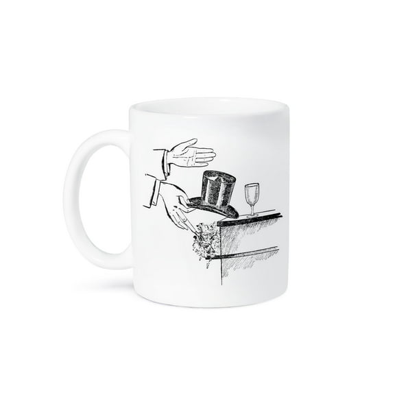 3dRose, Vintage Magic Trick, 11oz Mug