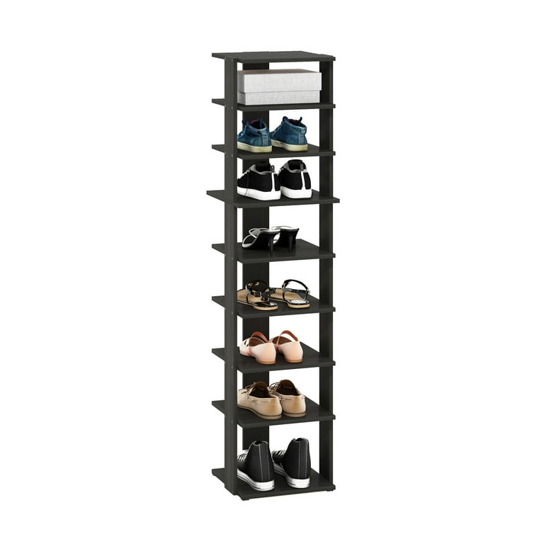 Furinno Compact 9-Tier Vertical Space Saving Free Standing Shoe