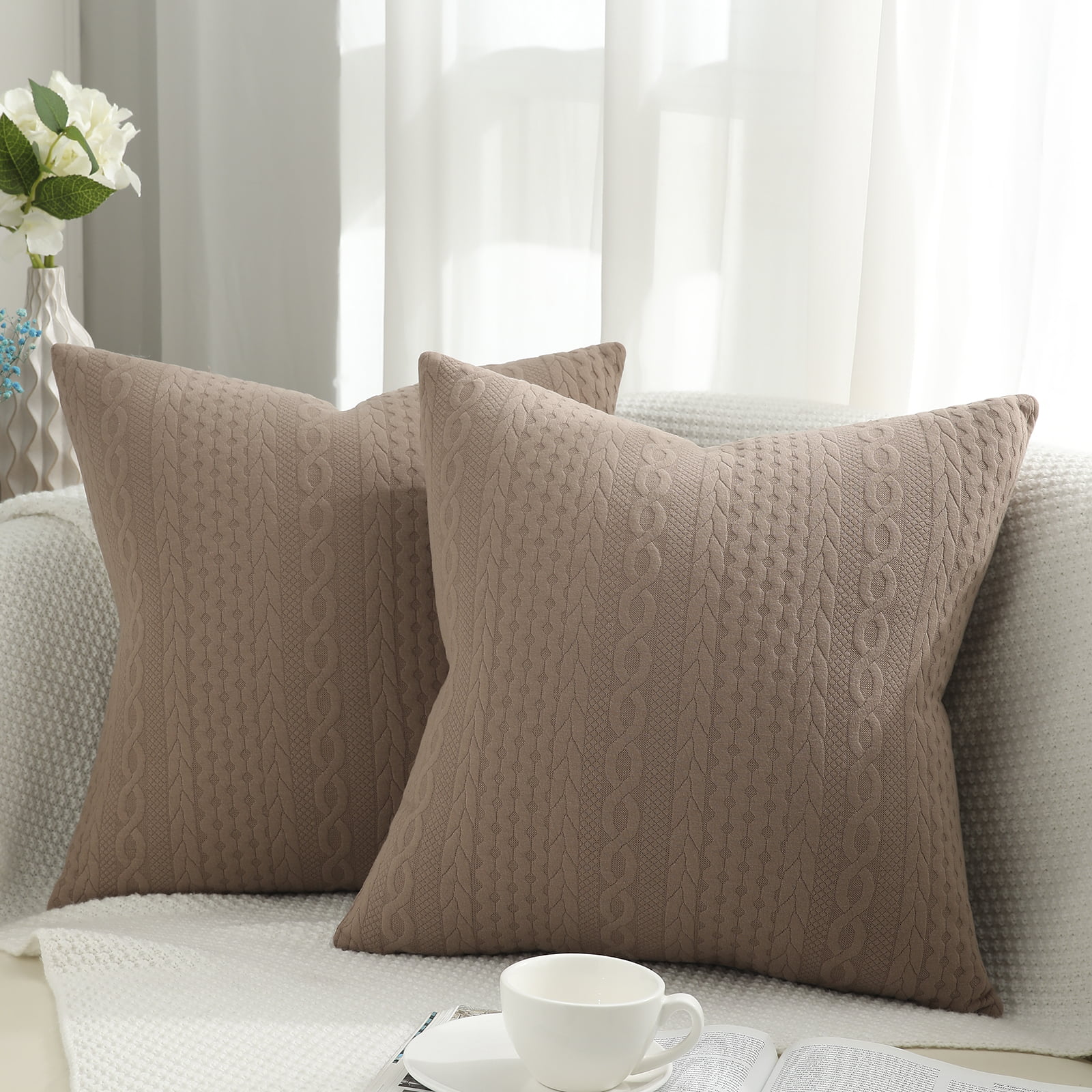 20 x 20 inch Trendy cushions cotton cushion Oriental cushion covers set of two cushion Handloom Fabric