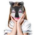 thumbnail image 2 of 3 máscaras de lobo decorativas para niños, accesorios de cosplay, divertidas máscaras de fieltro para usar en disfraces, accesorios para fiestas de cumpleaños., 2 of 8