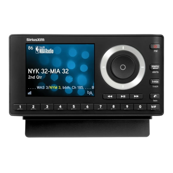 SiriusXM SXPL1V1 Onyx Plus Radio Satellite avec Kit Véhicule Facile à Installer, Profitez de SiriusXM sur Votre Stéréo de Voiture Existant avec Cette Radio Dock and Play