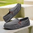 thumbnail image 3 of Men's Canvas Shoes, Non-Slip Loafers, Large Sizes Available, Available in 4 Colors Breathable Casual Walking Shoes,, 3 of 9