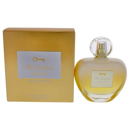 Antonio Banderas Her Golden Secret Eau De Toilette Spray for Women 2.7 oz