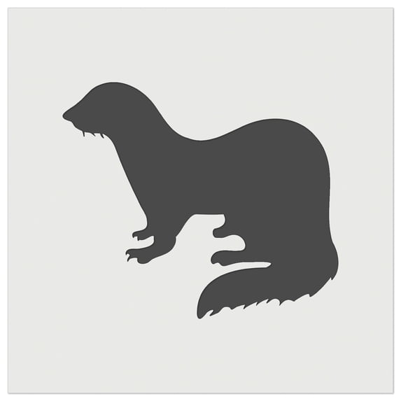 Ferret Solid DIY Cookie Wall Craft Stencil - 7.0 Inch