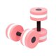 thumbnail image 1 of 2 Pcs Pink Water Dumbbells Water Training Dumbbells Water Gymnastics, 1 of 4