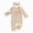 A65-Beige, variant on Ccpelsie Newborn Baby Girl Clothes Cute Floral Jumpsuit Bows Ruffle Romper Fall Winter Outfits(Beige,0-3 Months)
