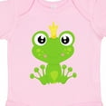 thumbnail image 4 of Inktastic Cute Frog, Green Frog, Frog Prince, Crown Boys or Girls Baby Bodysuit, 4 of 5
