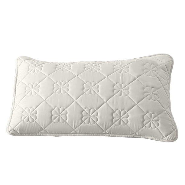 Cubiertas de Almohada Amarilla Fibra Almohada Núcleo Aislamiento Caso Protector, Poliéster Azul 48x74x0.5cm Transpirable Aceite a Prueba de la Piel Amigable para el Hogar Hotel Cubiertas de Almohada V