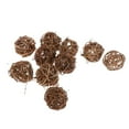 thumbnail image 4 of 10 Pieces Wicker Rattan Balls Decorative Orbs Vase Fillers Twig Balls for Hanging Decor, christmas, Little Animals Toys, 5cm, 4 of 6
