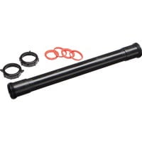 Keeney 1-1/2 In. x 16 In. Black Plastic Double End Slip-Join Extension Tube