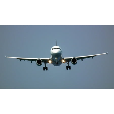 Canvas Print Fly Wing Wings The Plane Flight Sky Landing Stretched Canvas 10 x
