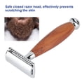 thumbnail image 4 of Manual Shaver, Wood Handle Wood Handle , Manual For Men, 4 of 8