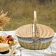 thumbnail image 5 of Cesta de picnic de mimbre con tapa, estilo rústico, hecha a mano, versátil, organizador y decoración para cumpleaños y juguetes infantiles., 5 of 8