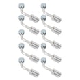 thumbnail image 3 of 10 piezas 3/8 pulgadas aire acondicionado 90 grados Beadlock aluminio empalmador de CA accesorios de manguera conector adaptador para coche camión vehículo de ingeniería, 3 of 5