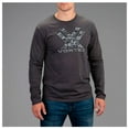 thumbnail image 2 of VORTEX Adult Male Digi Camo Core Logo Long Sleeve T-Shirt, Charcoal Heather, Size: S, 2 of 3