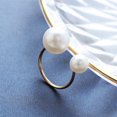 thumbnail image 4 of Qarigey Aleación Anillo Dedos Colgante Joyería de moda Estructura simple Suministros de boda de moda de larga duración Regalo de fiesta Oro Type1 NO1, 4 of 6