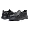 thumbnail image 6 of Apakowa Boys Loafers Slip On Dress Shoes Kids School Uniform Shoes, 6 of 7