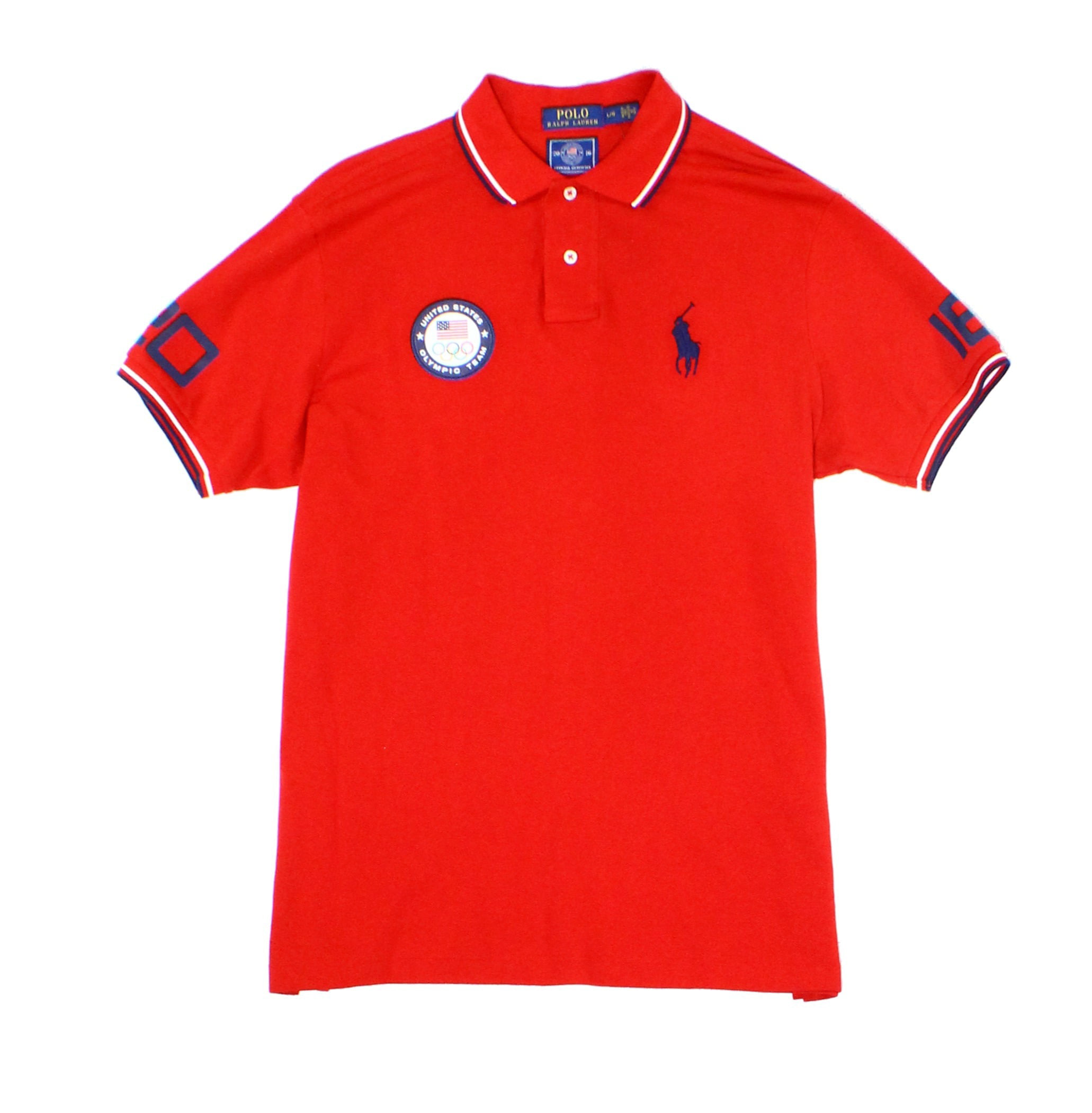 Polo Ralph Lauren - Polo Ralph Lauren NEW Red Mens Size 2XL Polo Rugby ...