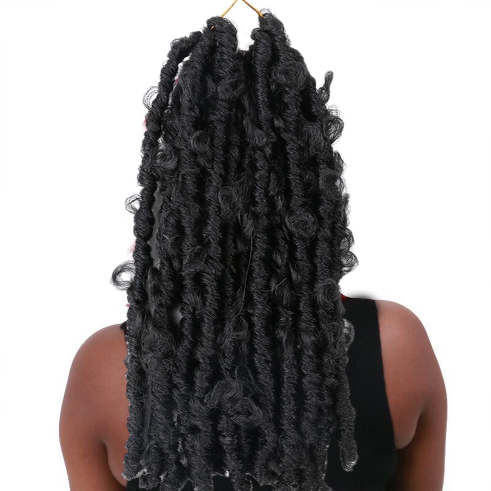 Samtress Goddess Locs Crochet Hair 30 Zoll – 8 Packs Synthetische Dreadlock-Extensions, Weich & Vorgeölt