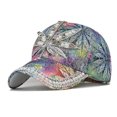 thumbnail image 2 of Gorra de béisbol para hombre y mujer, gorra de béisbol para exteriores, gorra informal -3661129951290 Hoja de arce verde, 2 of 5
